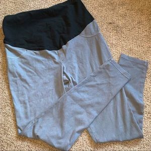 Gray Maternity Jeggings - Time and Tru size Large